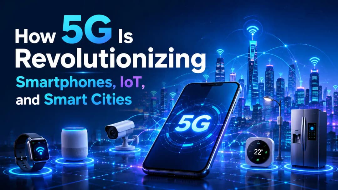 How 5G Is Revolutionizing Smartphones, IoT, and Smart Cities