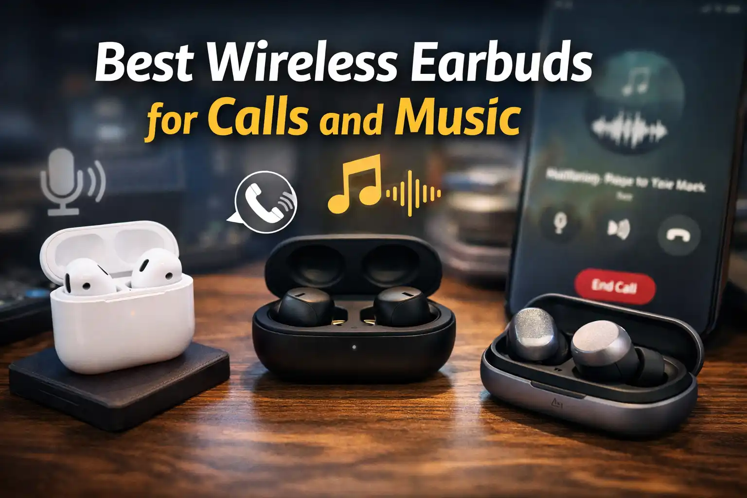 Best Wireless Earbuds for Calls and Music| Device Decode