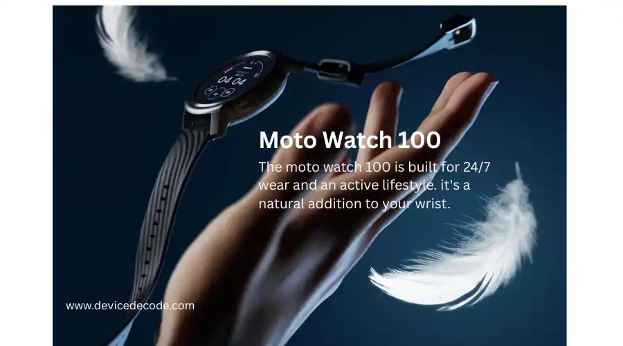 Motorola Moto Watch 100 Review: 14-Day Battery & GPS on a Budget