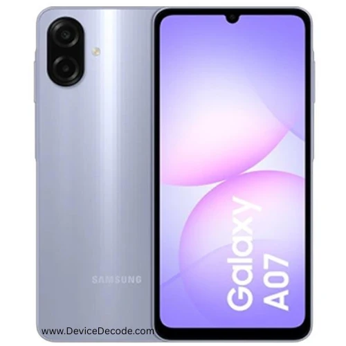  Samsung Galaxy A07 official image