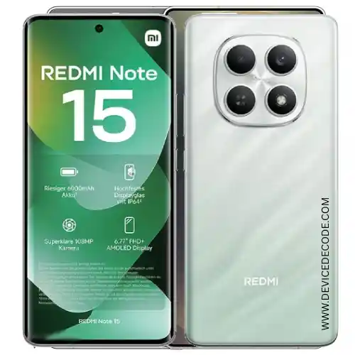 Xiaomi Redmi Note 15 4G official image