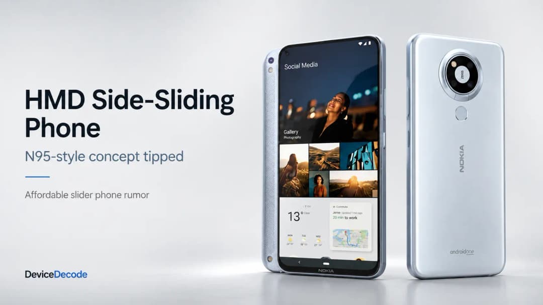 HMD Reportedly Developing New Side-Sliding Phone Inspired by Nokia N95