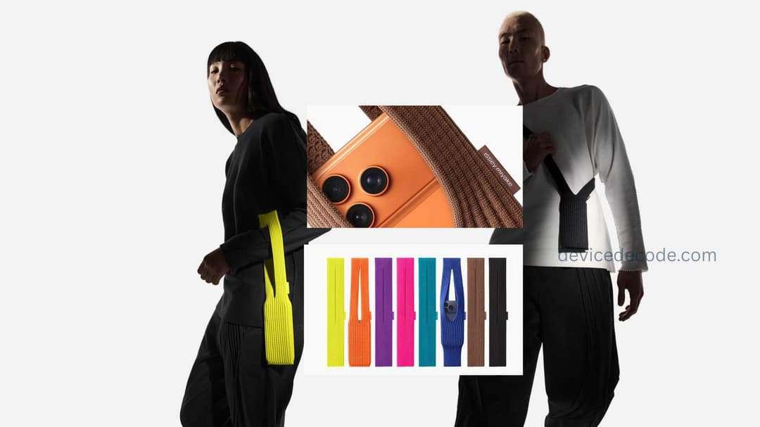 Introducing the iPhone Pocket by ISSEY MIYAKE and Apple – A Stylish New Way to Carry Your iPhone