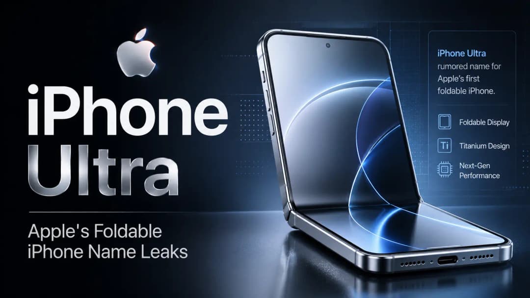 iPhone Ultra: Apple’s First Foldable iPhone Could Launch With a New Name