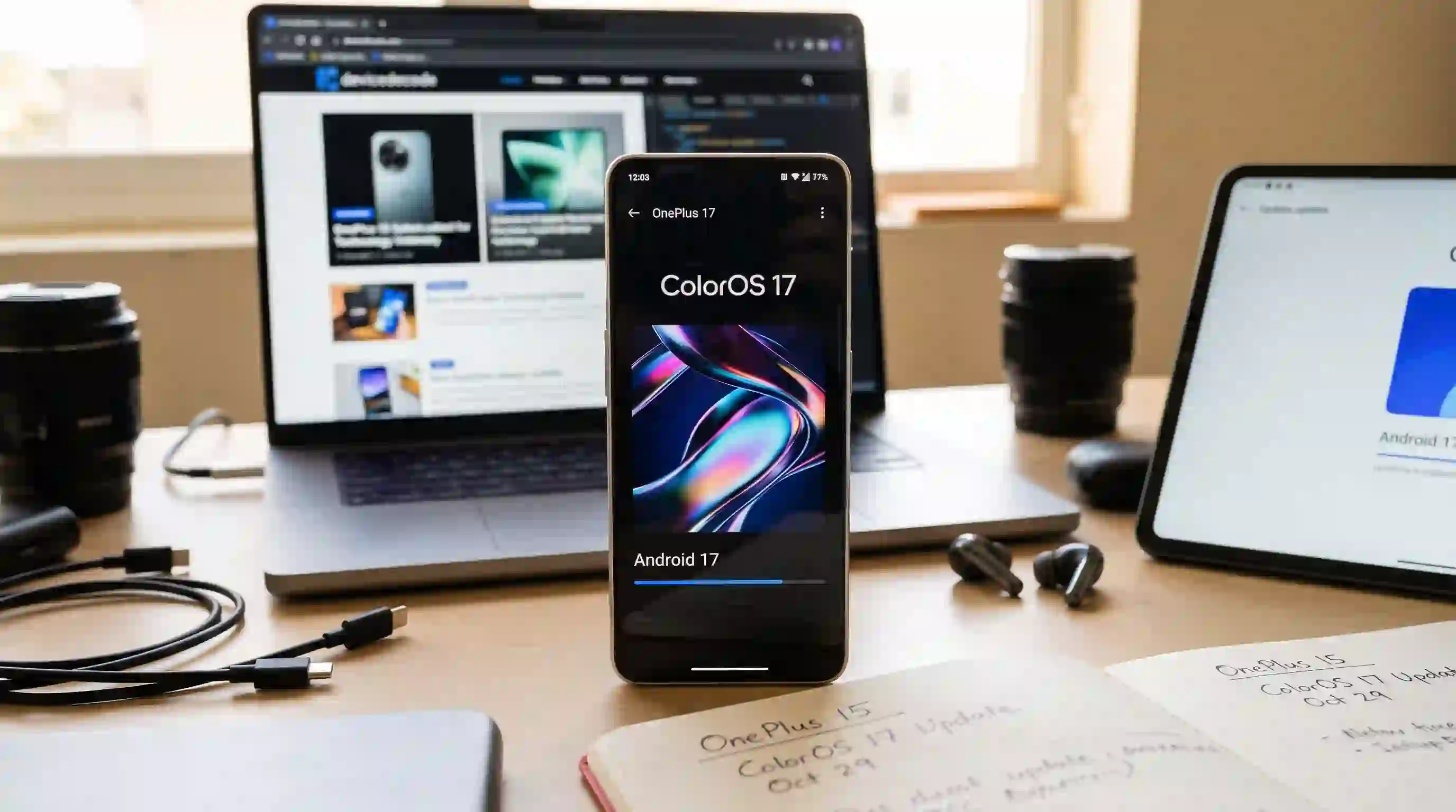 OnePlus 15 ColorOS 17 Update Arrives Alongside Big Roadmap