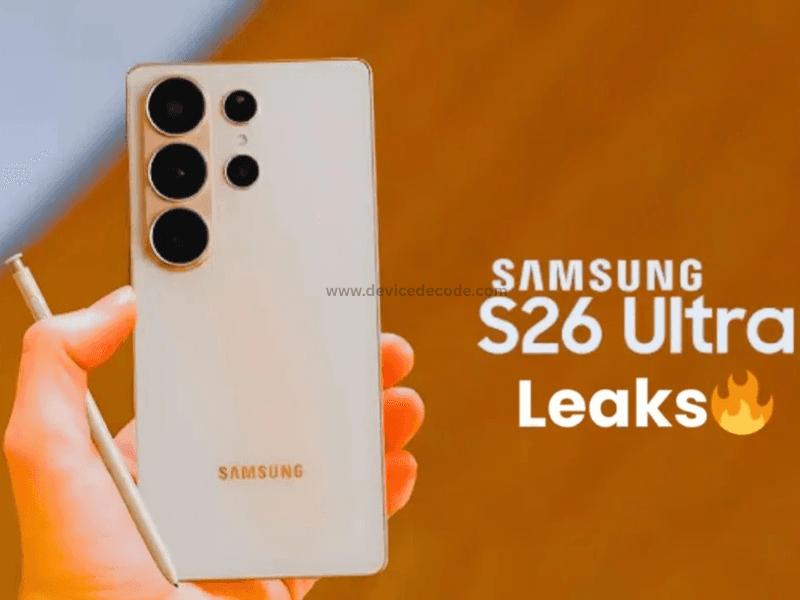 Galaxy S26 Ultra Leak Promises Brighter, Smarter Camera