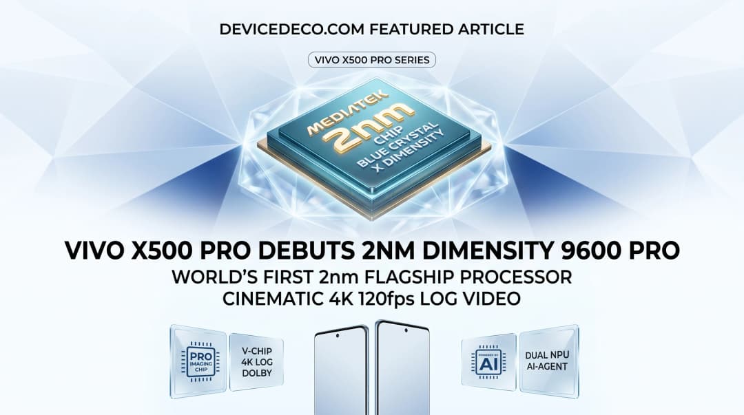 vivo X500 Pro Confirmed to Debut World’s First 2nm Dimensity Flagship Chip