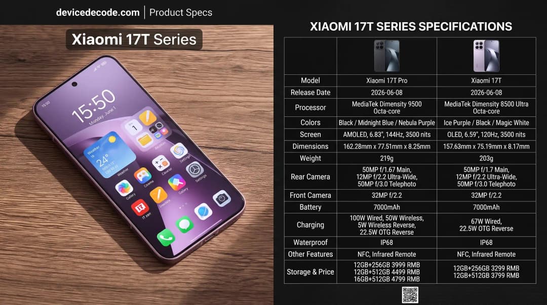 Xiaomi 18T/Pro Series Phones Move Ahead in Development